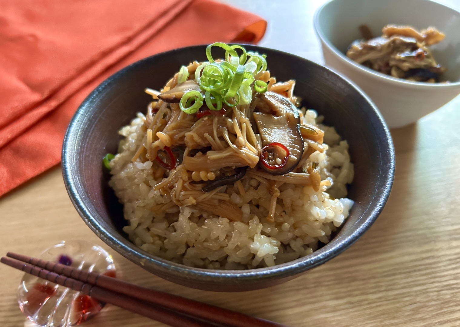 旨み凝縮！三種きのこのご馳走なめたけ