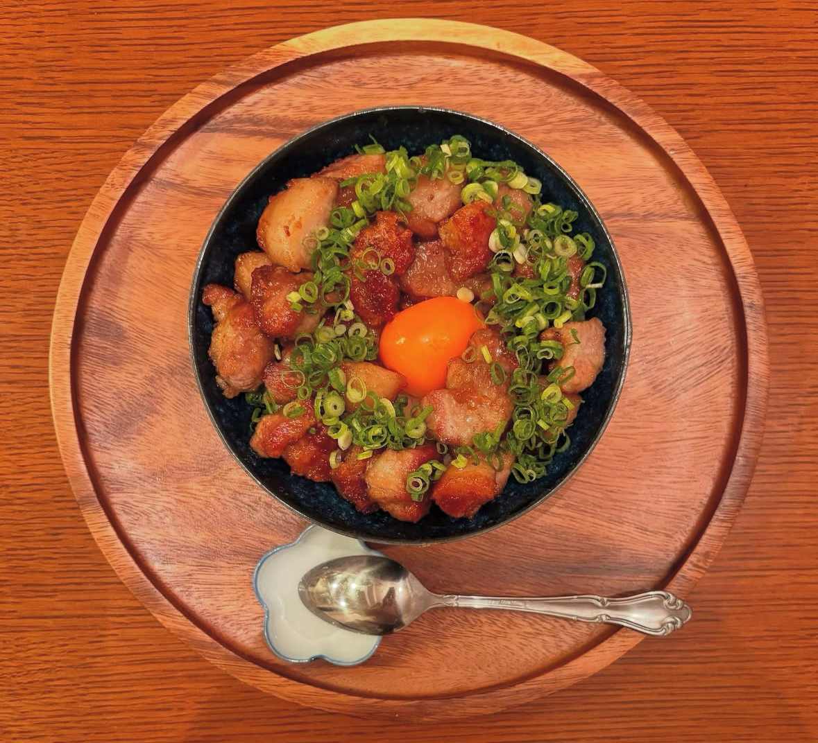 多古米にはこれ！甘辛豚丼