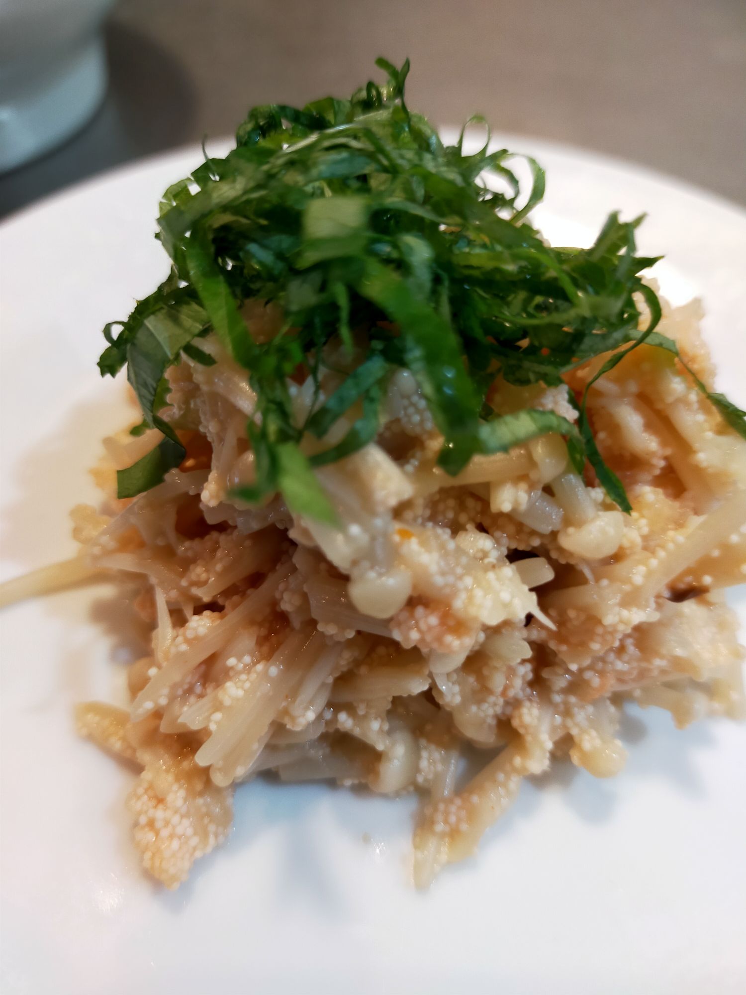 多古米が止まらない！エノキ明太バター☆