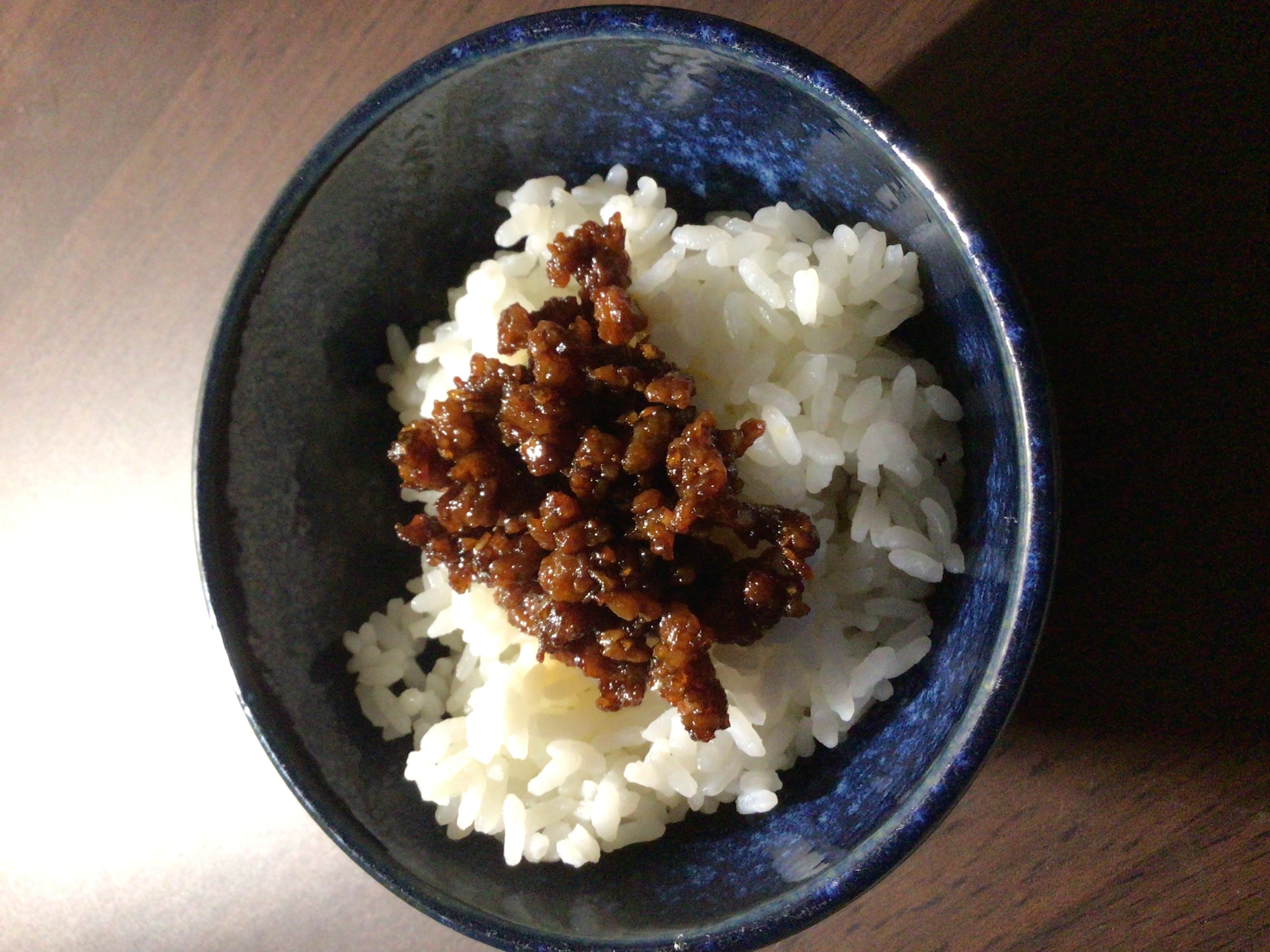 肉味噌甘辛麻婆カリッ、ギュッ、ジュワー