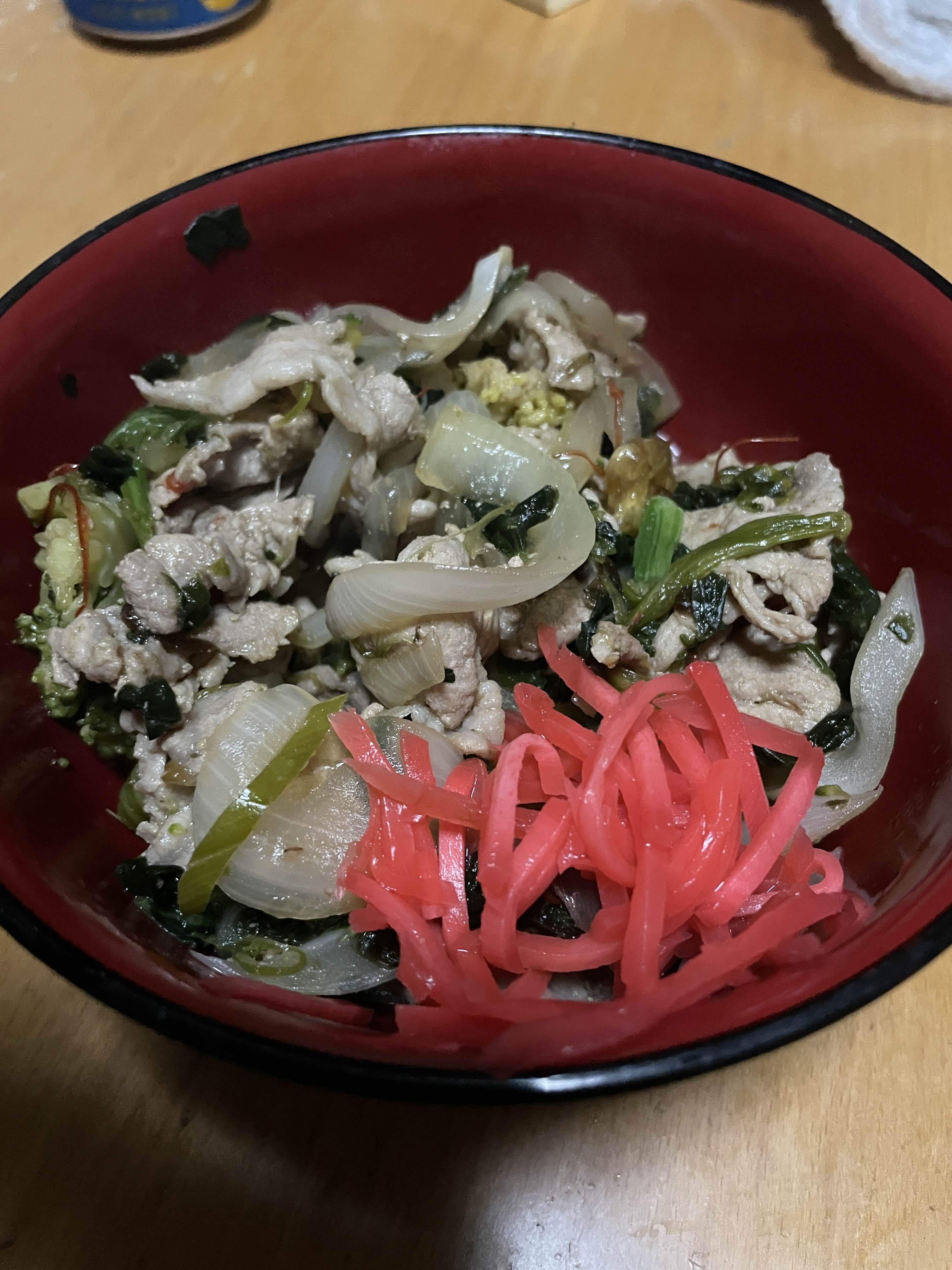 ご飯が進む！豚肉野菜炒め