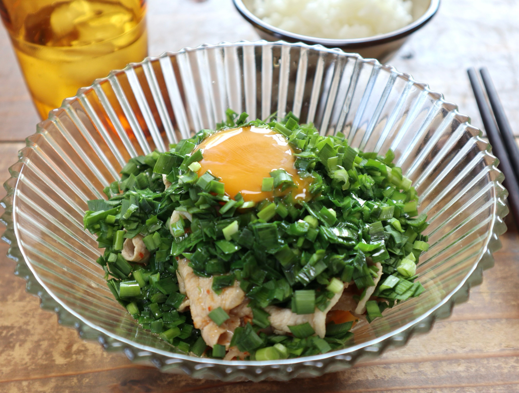 多古米がススム坦々風まぜ豚