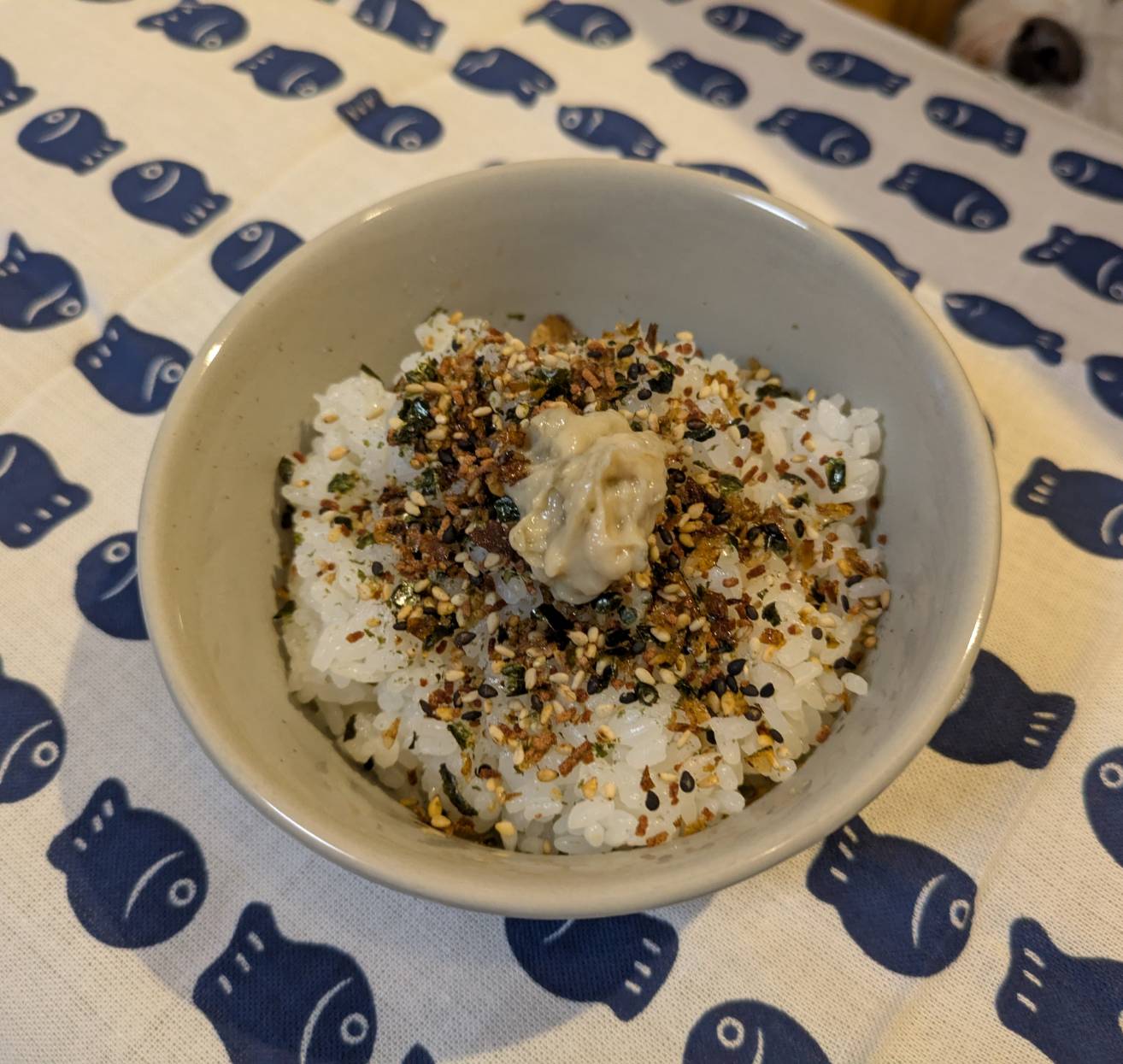 じんわりくる味。ふりかけわさびごはん。