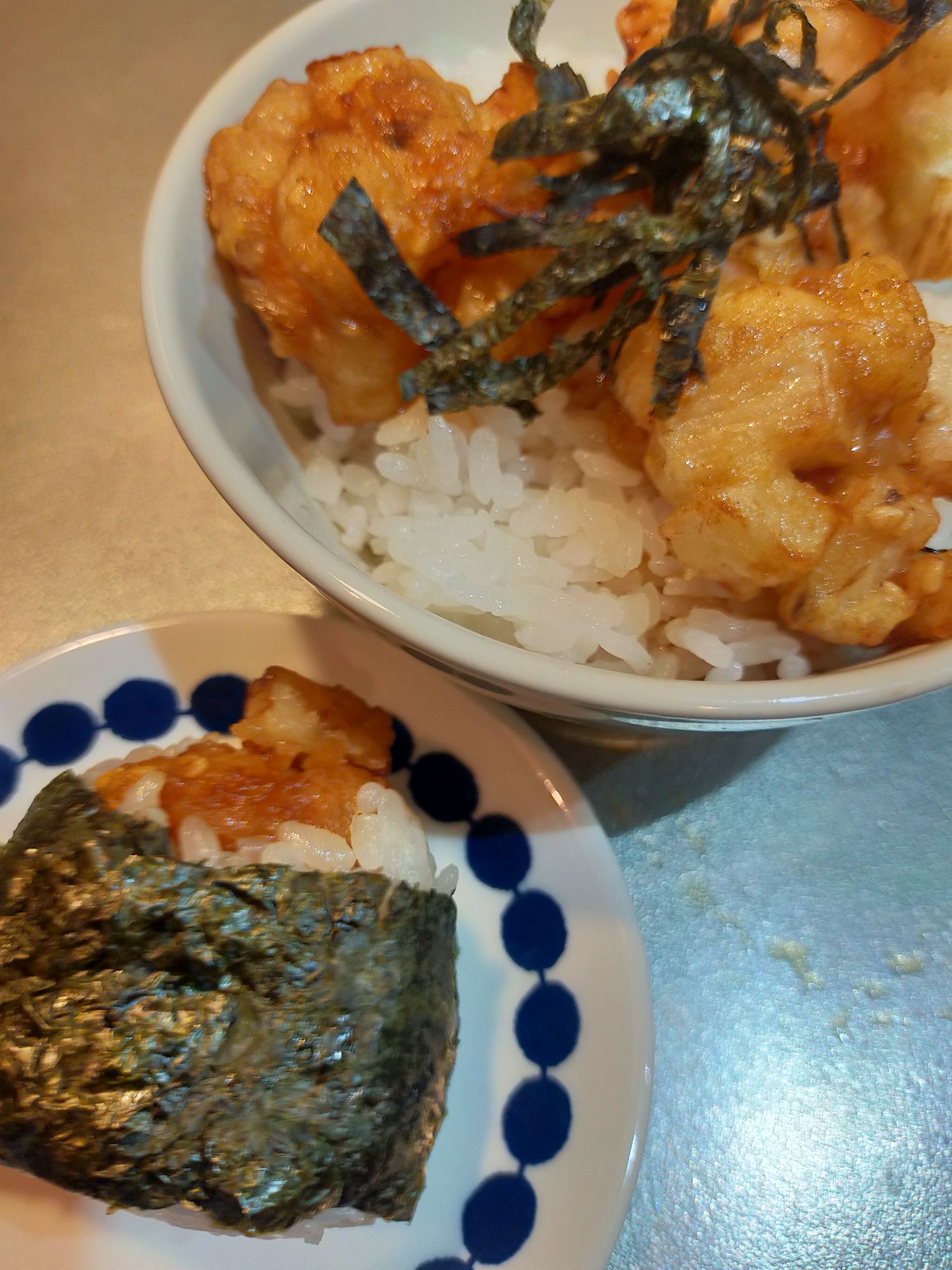 ホクップリッ！大和芋と小海老のかき揚げ