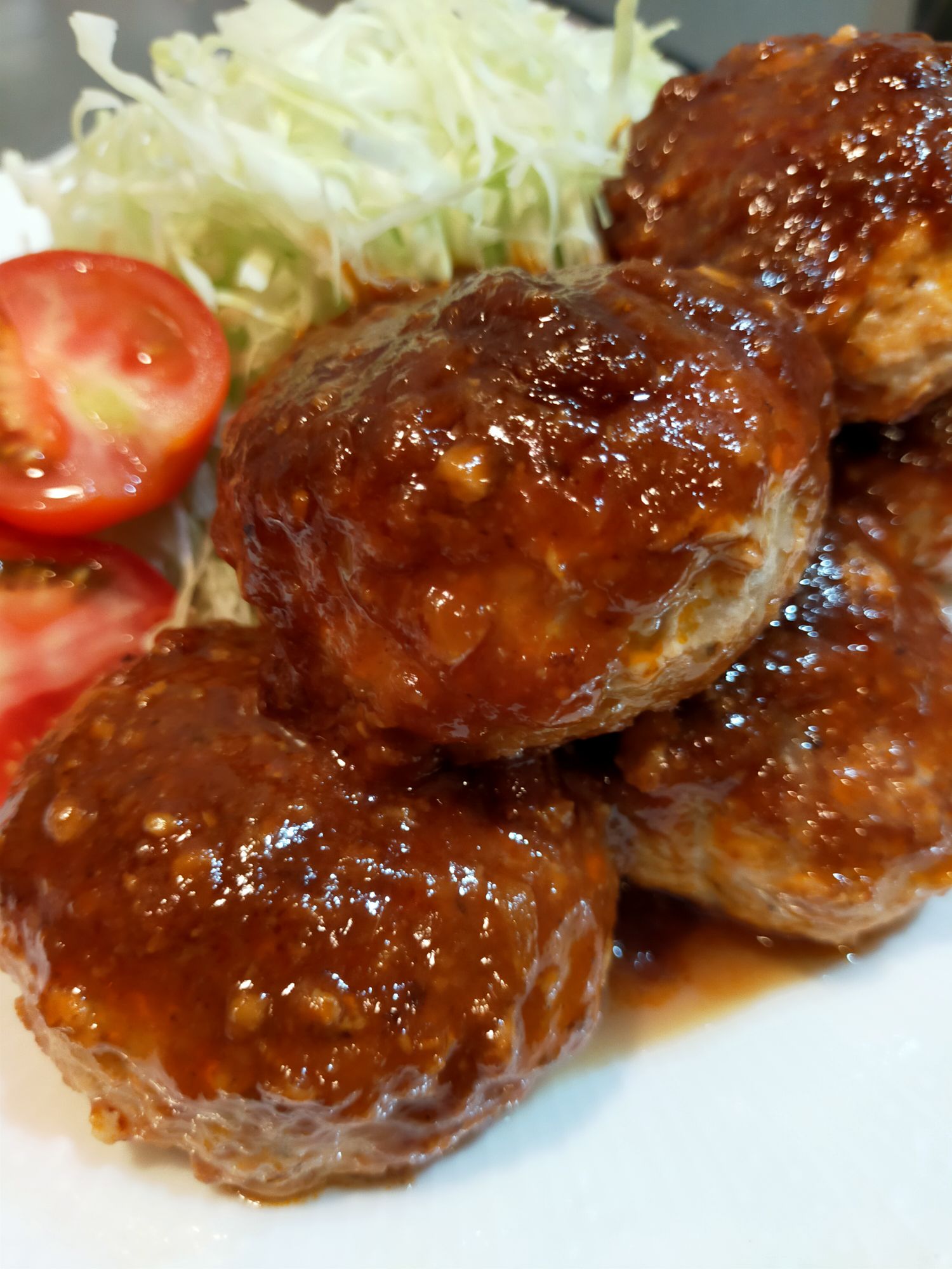 多古米とハーモニー♡味噌煮込みトンバーグ