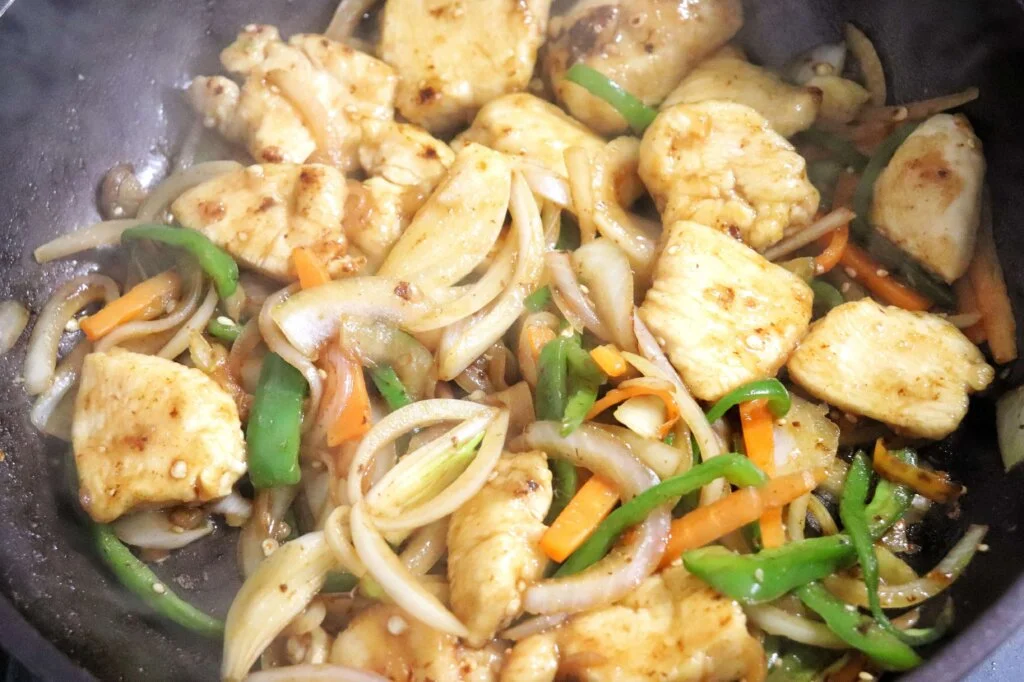 多古米に恋する味噌炒め