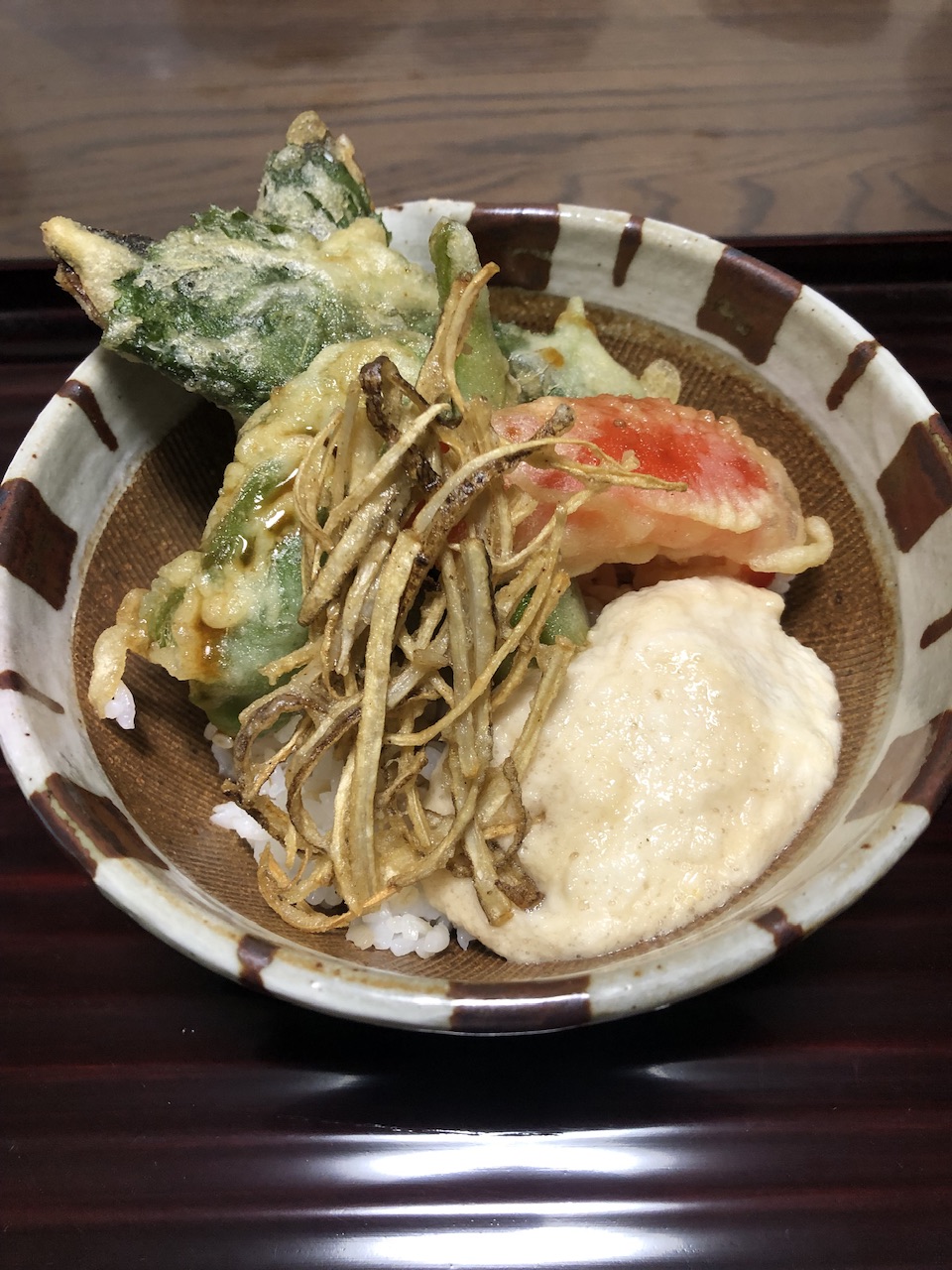 多古てんこ盛り天丼