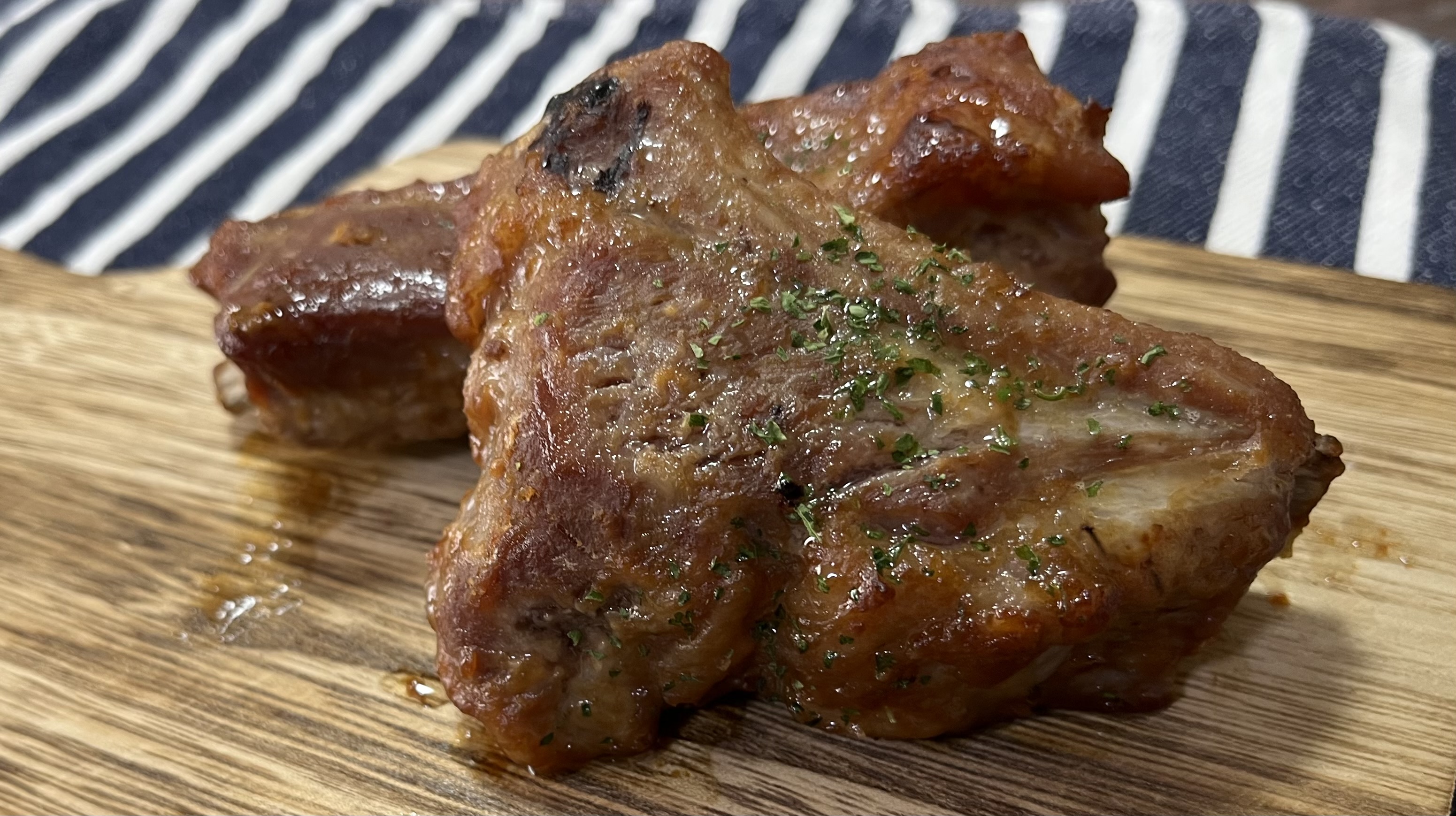 3種の味噌で作るスペアリブの味噌漬け焼き