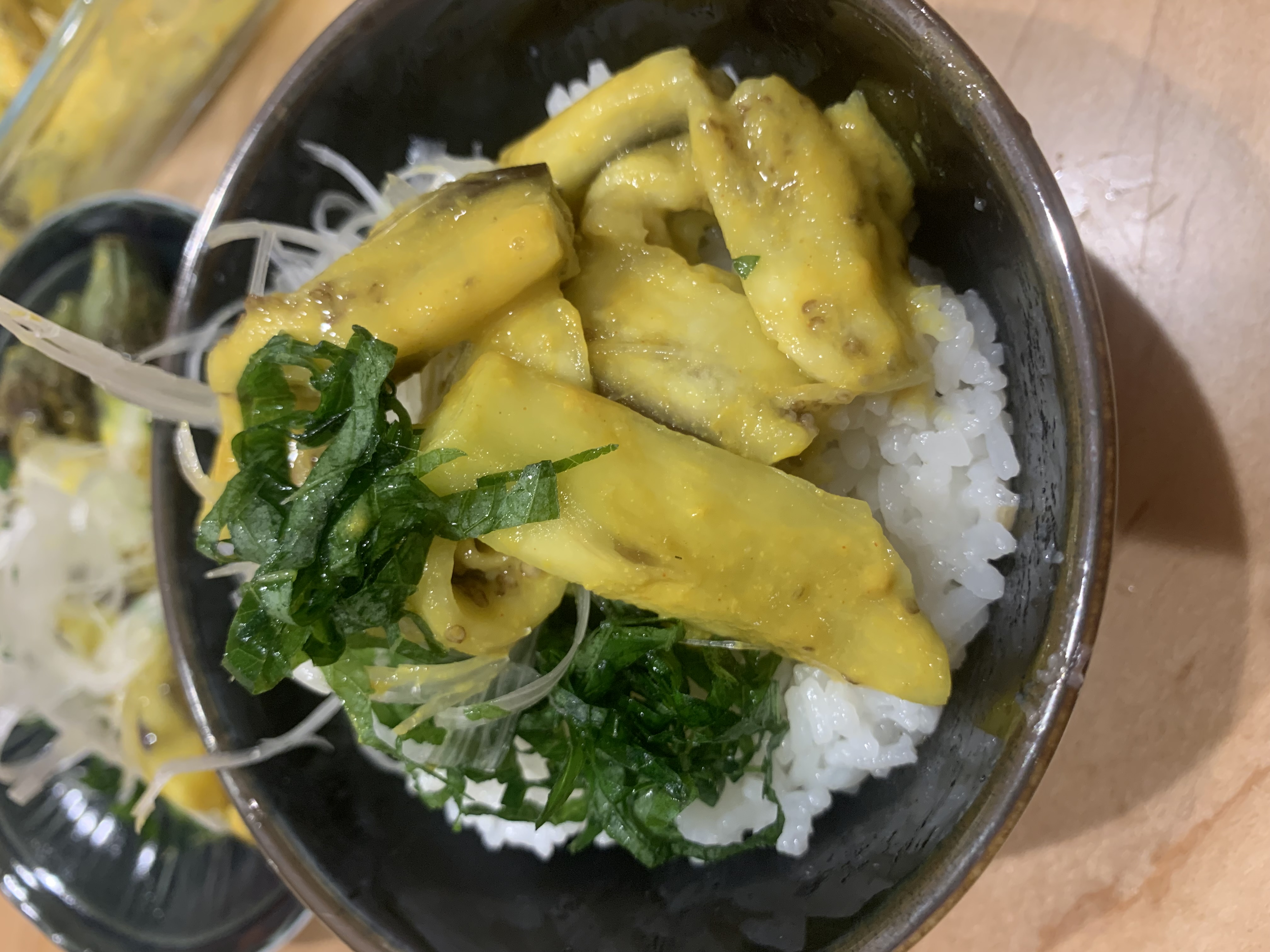 冷製茄子マスタード