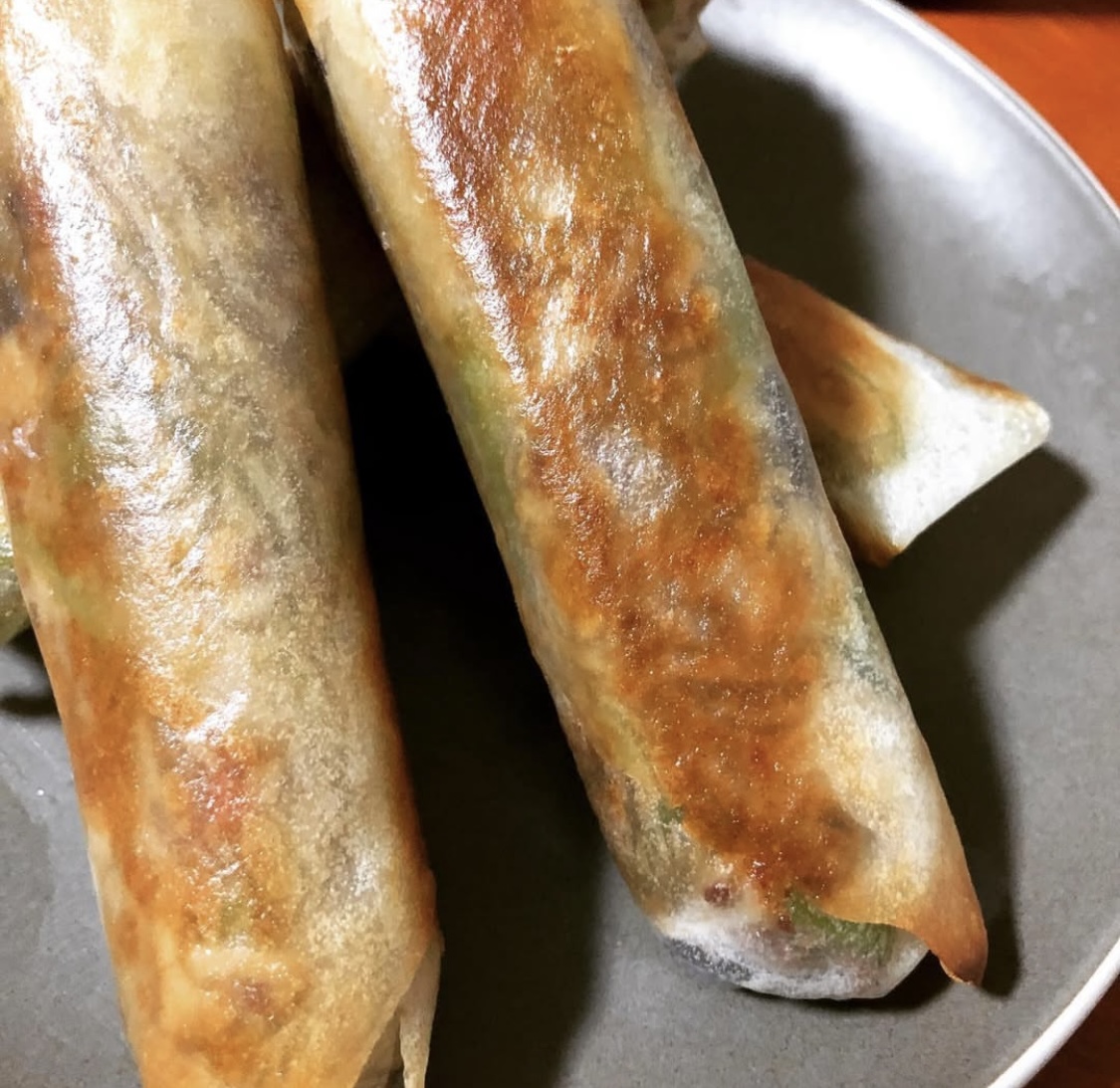 ピリ辛韓国風春巻き