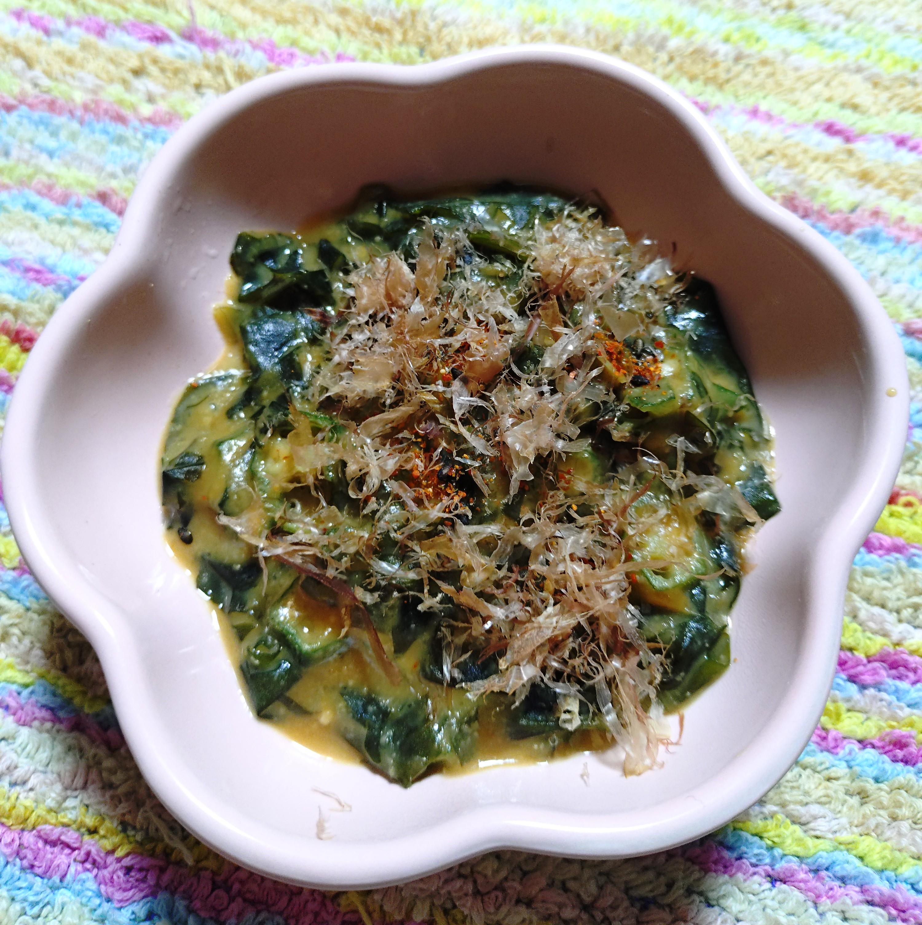 ねばとろ味噌のっけ