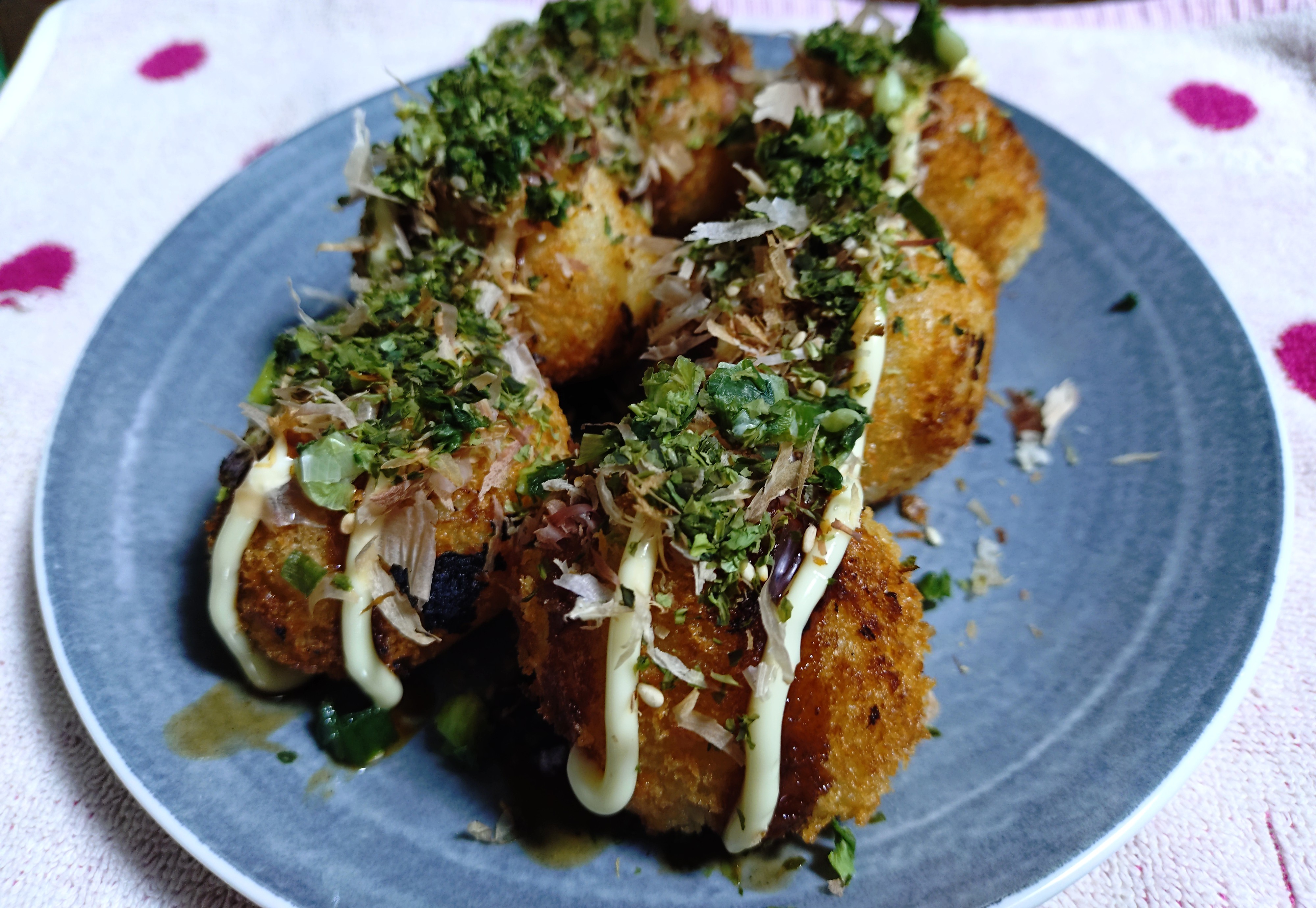 タコ焼きみたいなコロッケ