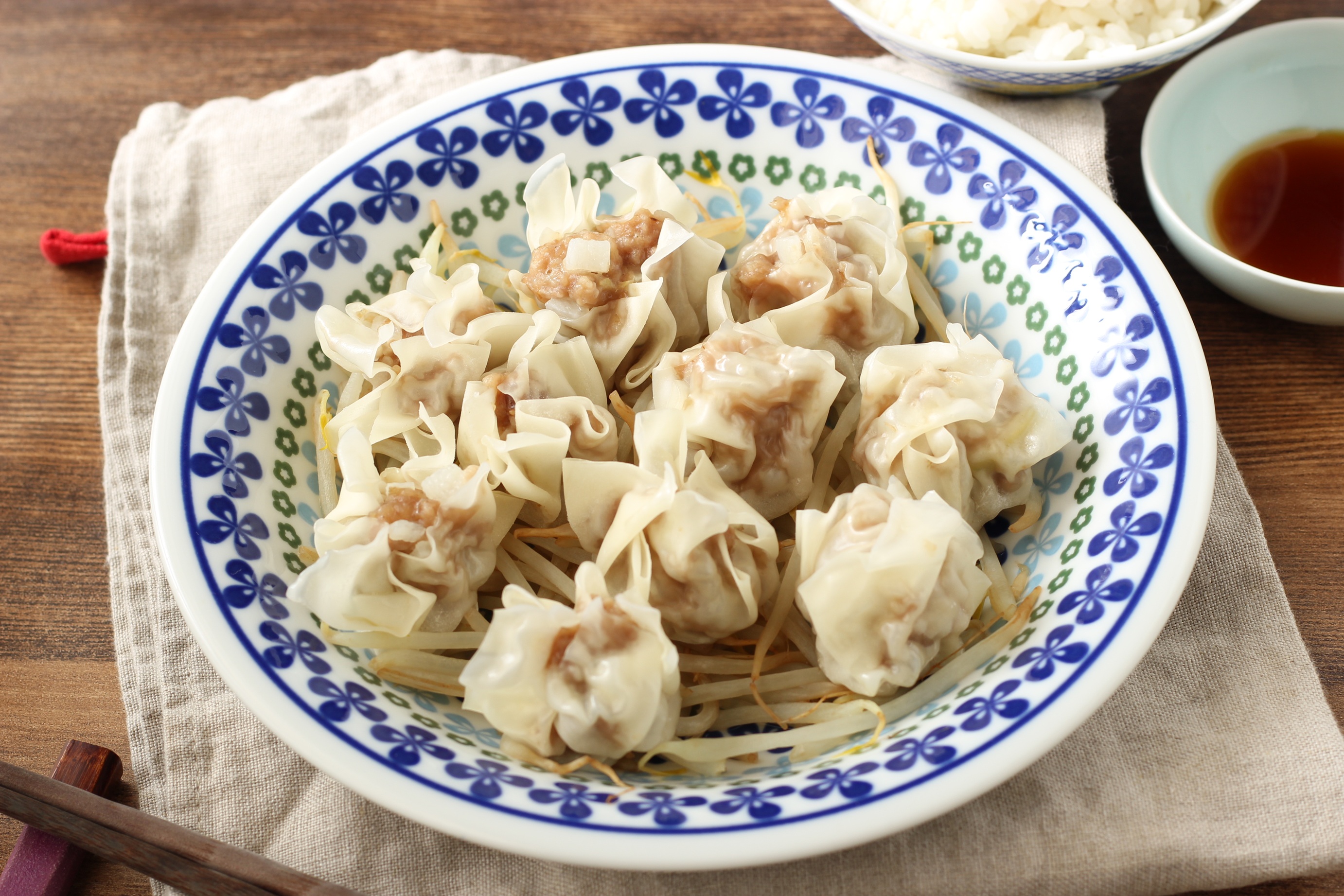 レンジで簡単【大和芋シュウマイ】